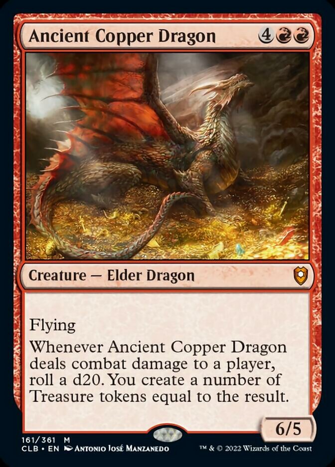 Ancient Copper Dragon [Commander Legends: Battle for Baldur's Gate] | Empire Gaming NC