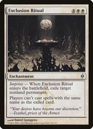 Exclusion Ritual [New Phyrexia] | Empire Gaming NC