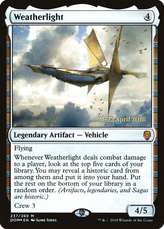 Weatherlight [Dominaria Promos] | Empire Gaming NC