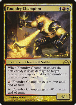 Foundry Champion [Gatecrash Promos] | Empire Gaming NC