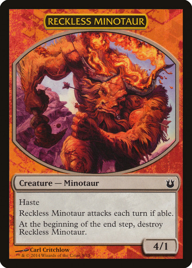 Reckless Minotaur [Hero's Path Promos] | Empire Gaming NC