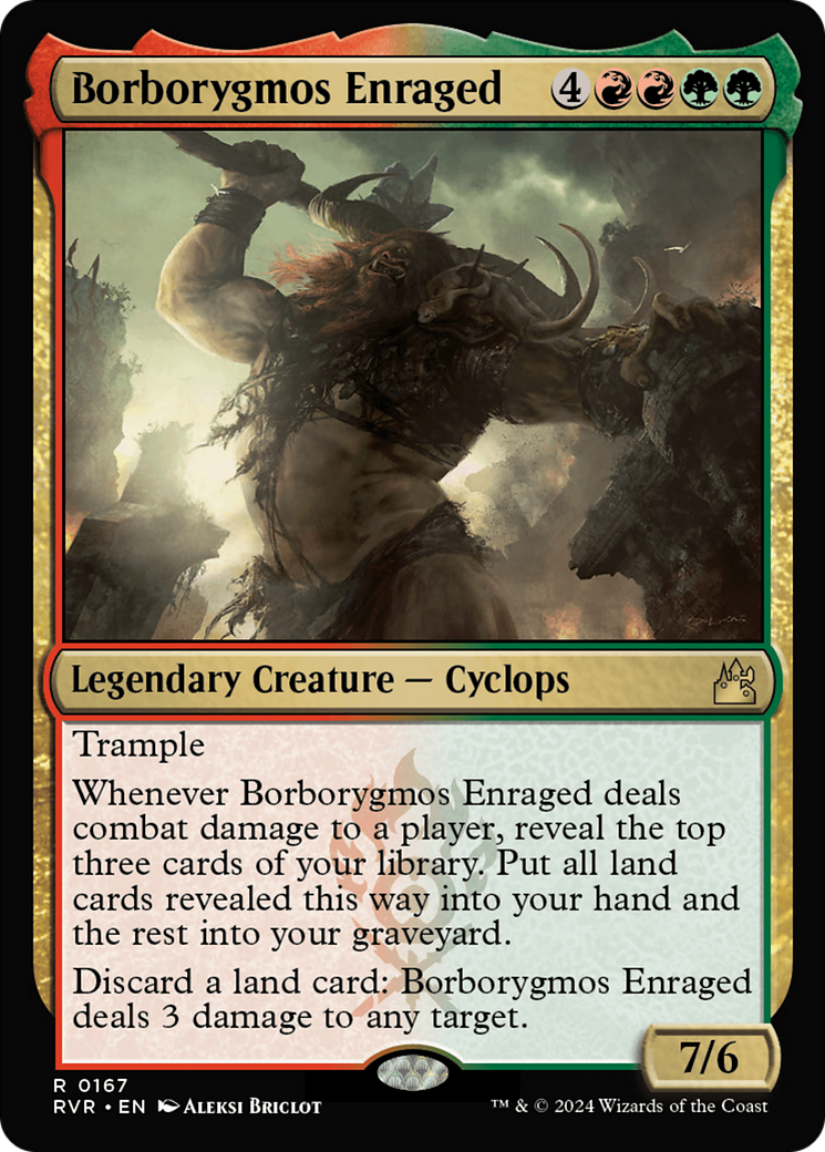 Borborygmos Enraged [Ravnica Remastered] | Empire Gaming NC