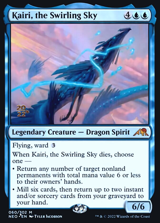 Kairi, the Swirling Sky [Kamigawa: Neon Dynasty Prerelease Promos] | Empire Gaming NC