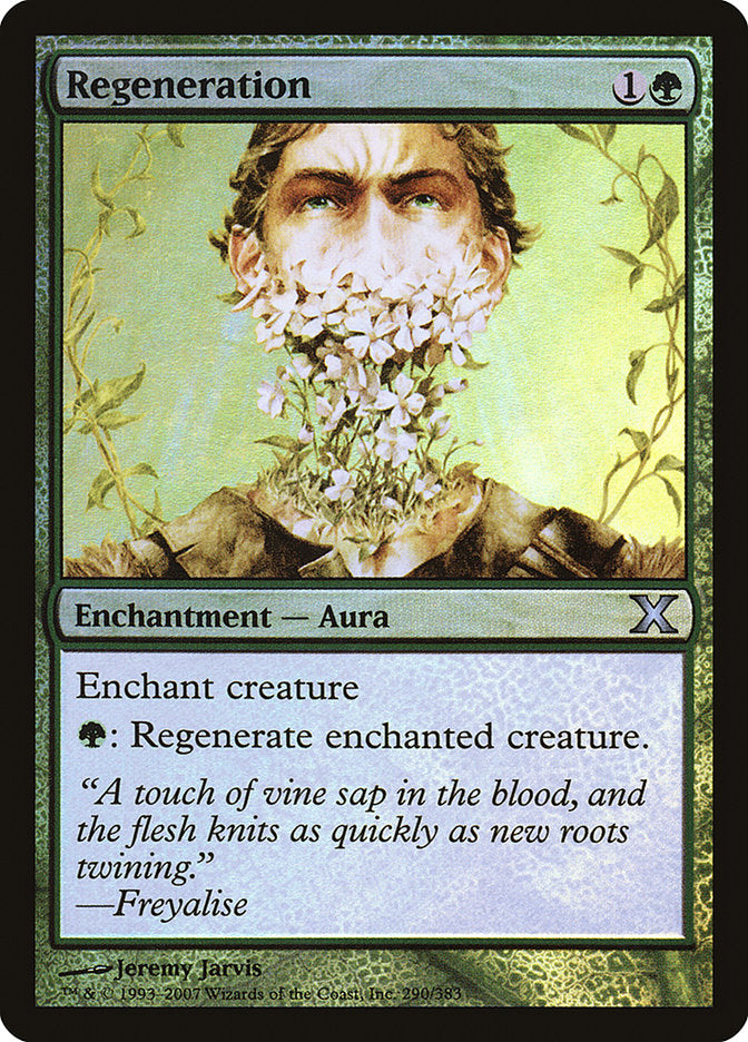Regeneration (Premium Foil) [Tenth Edition] | Empire Gaming NC