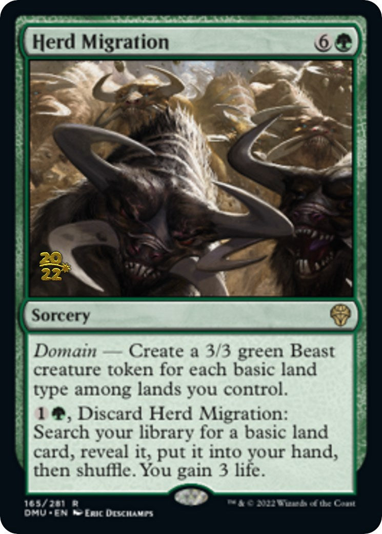 Herd Migration [Dominaria United Prerelease Promos] | Empire Gaming NC