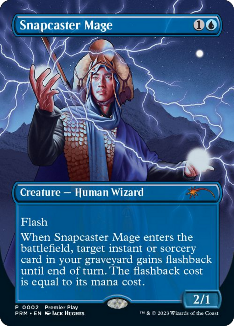 Snapcaster Mage (Borderless Alternate Art) [Regional Championship Qualifiers 2023] | Empire Gaming NC