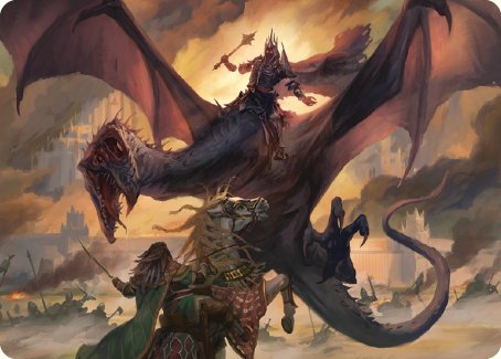 Witch-king, Bringer of Ruin Art Card [The Lord of the Rings: Tales of Middle-earth Art Series] | Empire Gaming NC