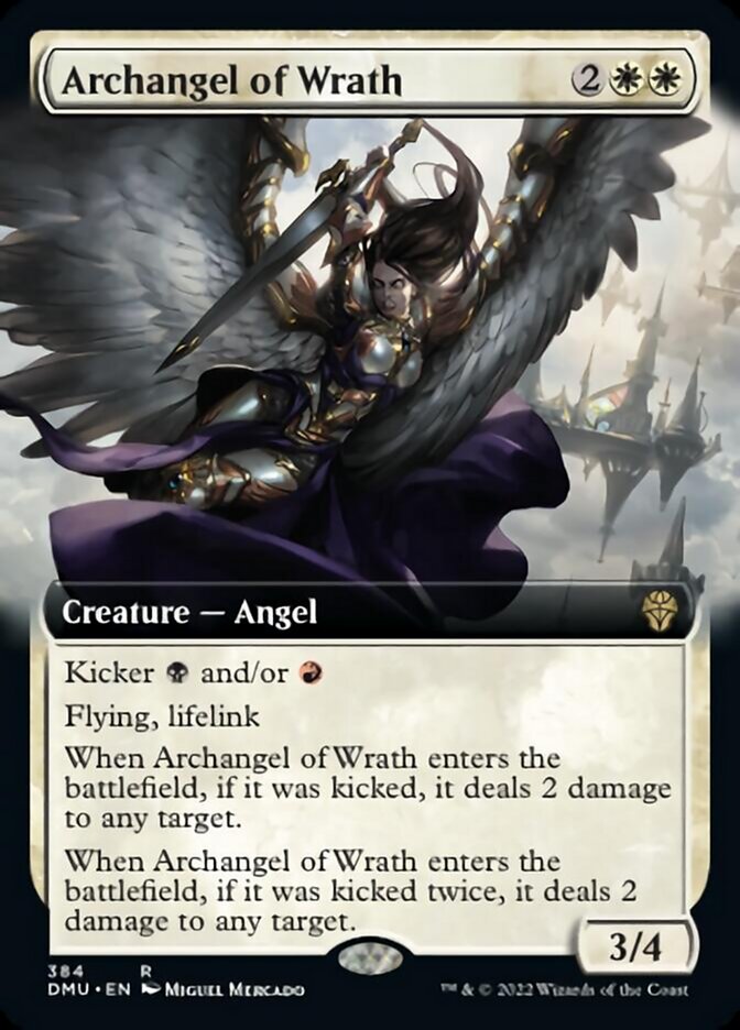 Archangel of Wrath (Extended Art) [Dominaria United] | Empire Gaming NC