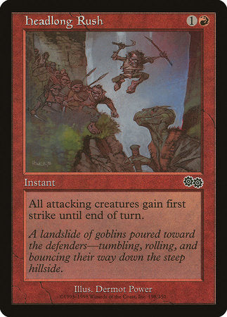 Headlong Rush [Urza's Saga] | Empire Gaming NC