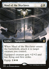 Maul of the Skyclaves (Extended Art) [Zendikar Rising] | Empire Gaming NC