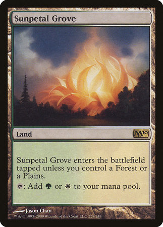 Sunpetal Grove [Magic 2010] | Empire Gaming NC