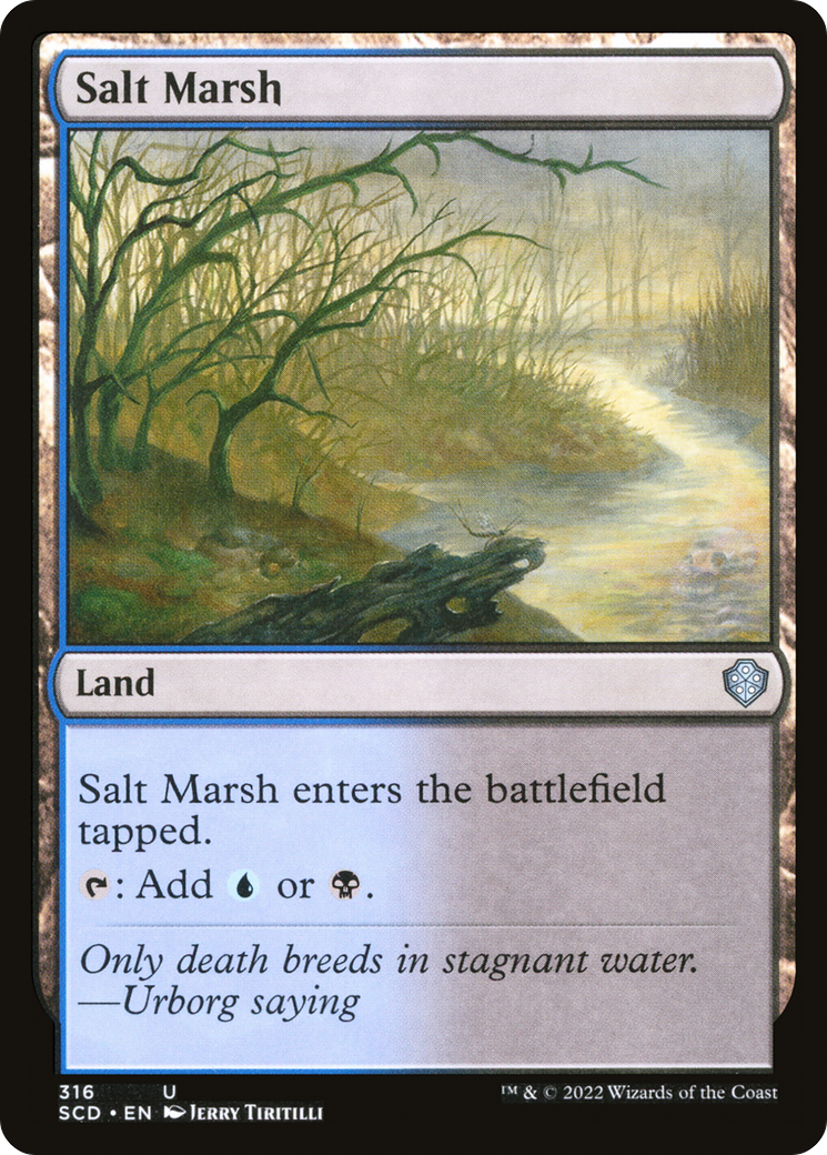 Salt Marsh [Starter Commander Decks] | Empire Gaming NC