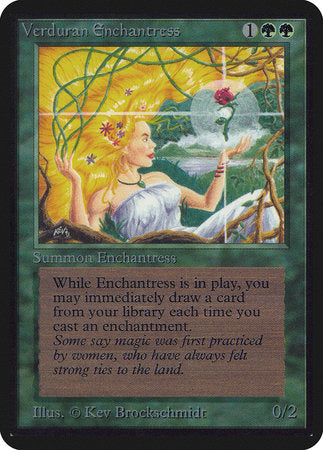 Verduran Enchantress [Limited Edition Alpha] | Empire Gaming NC