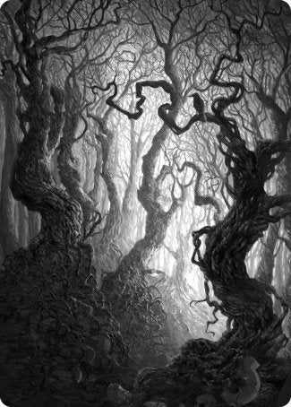 Forest 2 Art Card [Innistrad: Midnight Hunt Art Series] | Empire Gaming NC