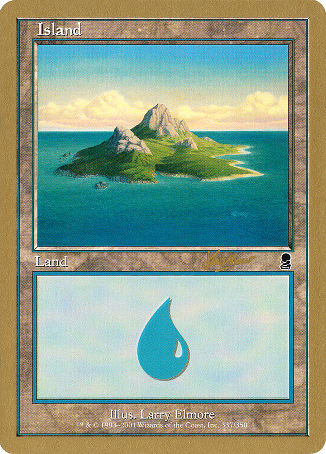 Island (shh337) (Sim Han How) [World Championship Decks 2002] | Empire Gaming NC