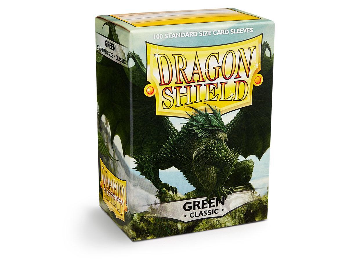 Dragon Shield Classic Sleeve - Green ‘Verdante’ 100ct | Empire Gaming NC