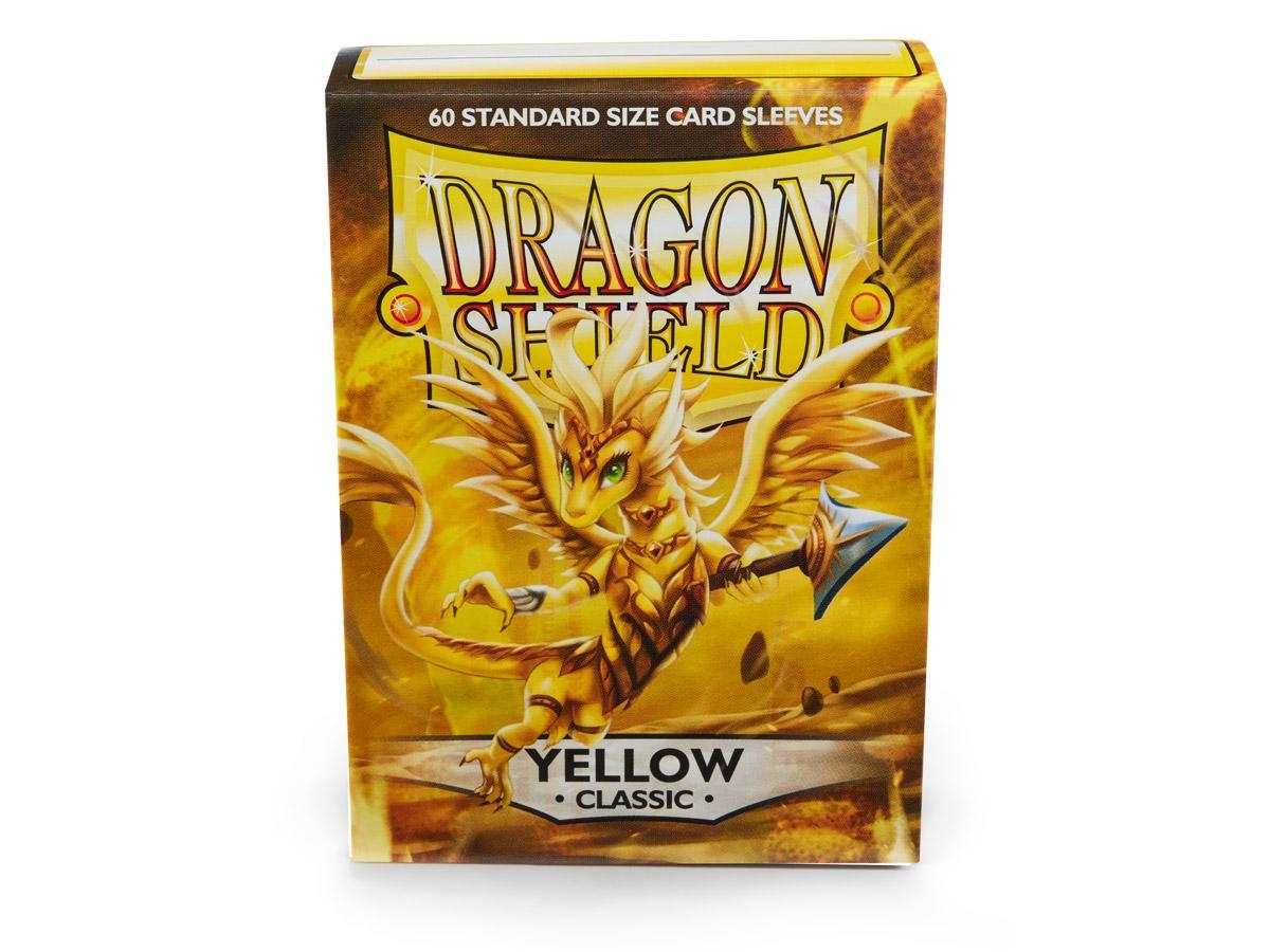 Dragon Shield Classic Sleeve - Yellow ‘Dorna’ 60ct | Empire Gaming NC