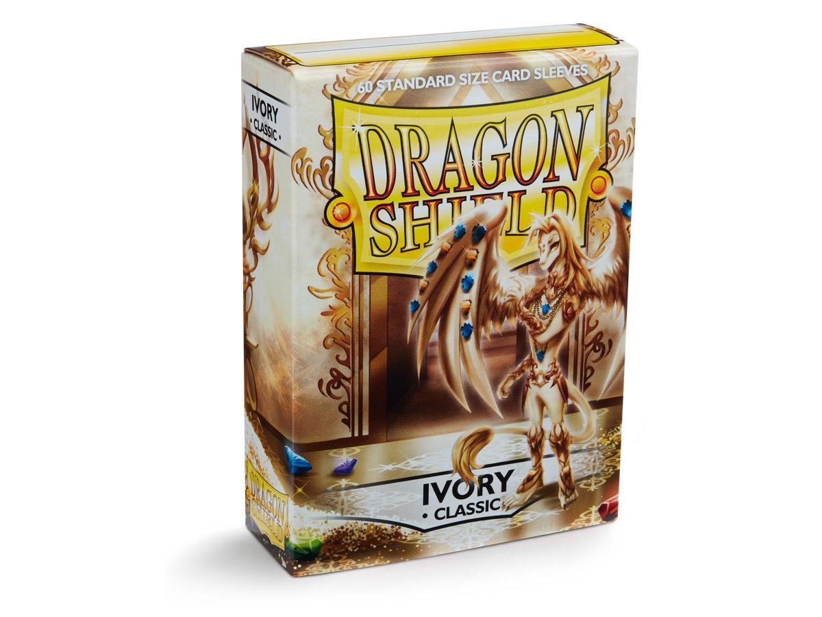 Dragon Shield Classic Sleeve - Ivory ‘Elfenben’ 60ct | Empire Gaming NC