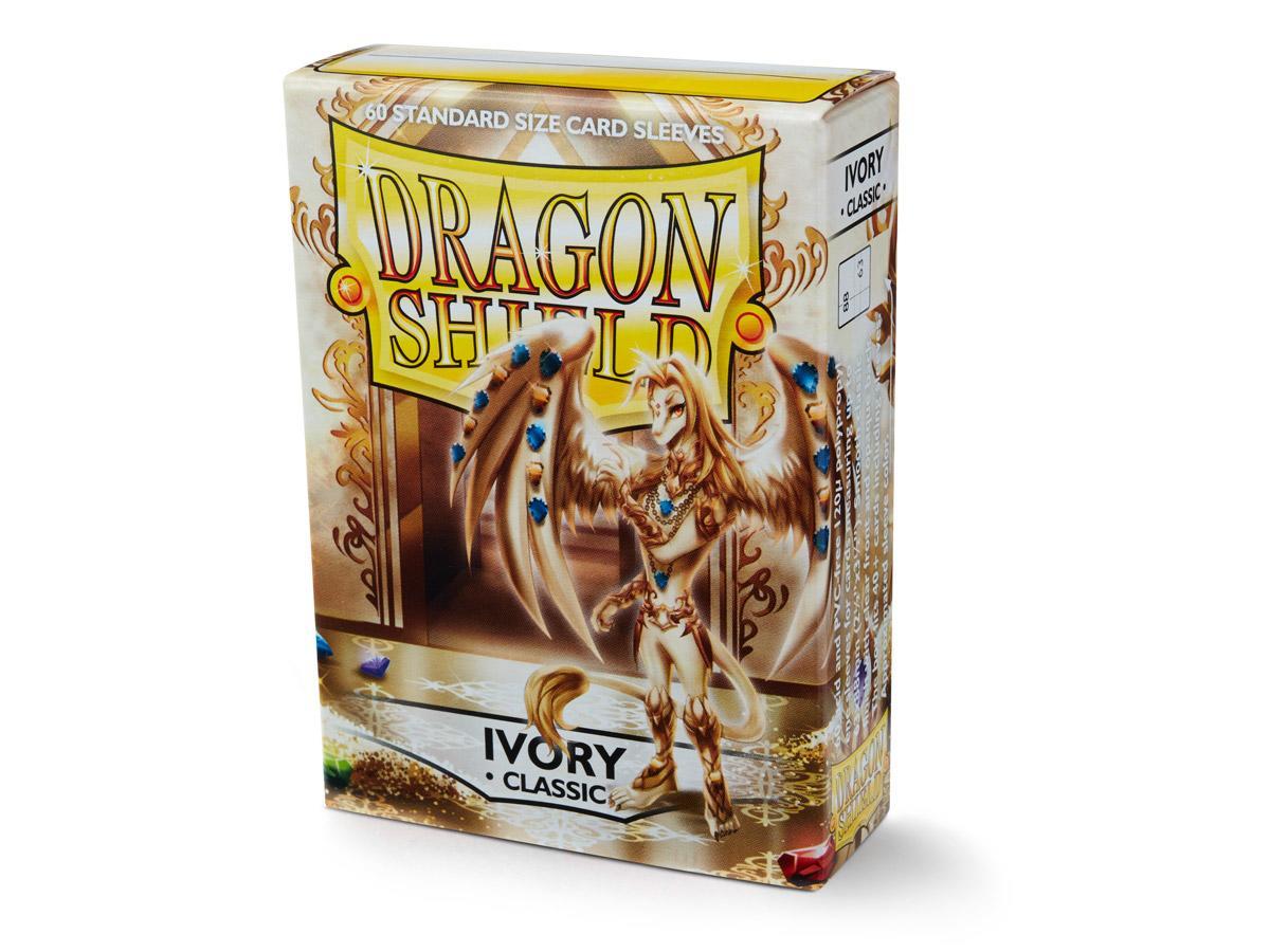 Dragon Shield Classic Sleeve - Ivory ‘Elfenben’ 60ct | Empire Gaming NC