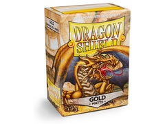 Dragon Shield Matte Sleeve - Gold ‘Gygex’ 100ct | Empire Gaming NC