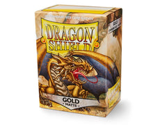 Dragon Shield Matte Sleeve - Gold ‘Gygex’ 100ct | Empire Gaming NC