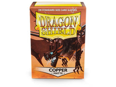 Dragon Shield Matte Sleeve - Copper ‘Draco Primus’ 100ct | Empire Gaming NC