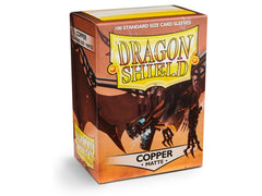 Dragon Shield Matte Sleeve - Copper ‘Draco Primus’ 100ct | Empire Gaming NC