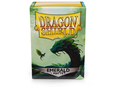 Dragon Shield Matte Sleeve - Emerald ‘Rayalda’ 100ct | Empire Gaming NC