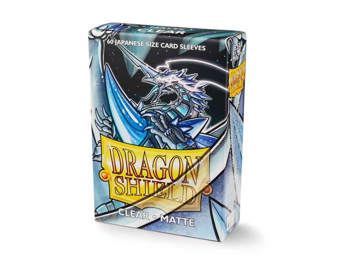 Dragon Shield Matte Sleeve - Clear ‘Kakush’ 60ct | Empire Gaming NC