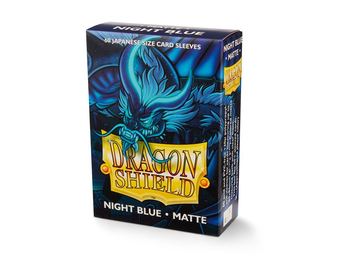 Dragon Shield Matte Sleeve - Night Blue ‘Delphion’ 60ct | Empire Gaming NC