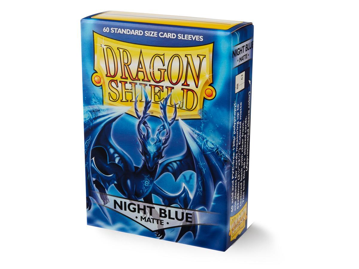 Dragon Shield Matte Sleeve - Night Blue ‘Xon’ 60ct | Empire Gaming NC