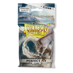 Dragon Shield Perfect Fit Sleeve - Clear ‘Sanctus’ 100ct | Empire Gaming NC