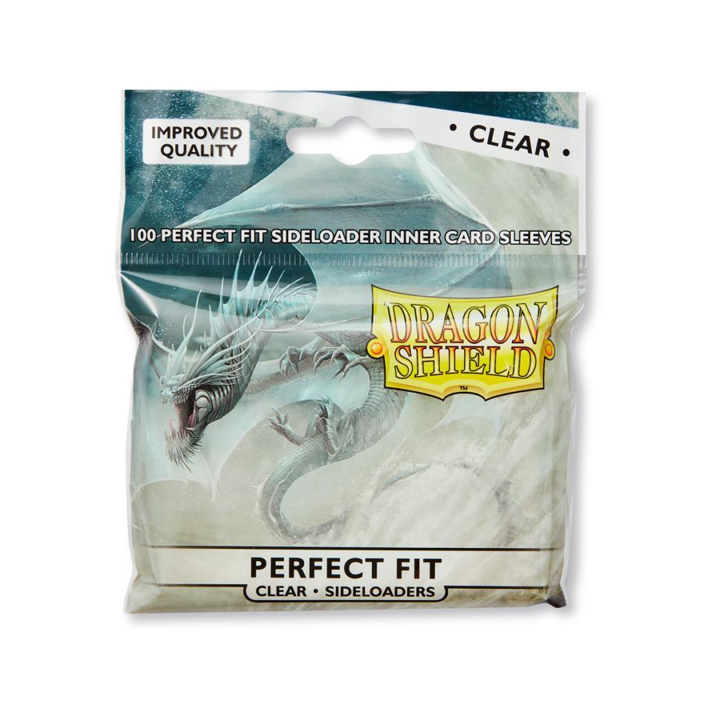 Dragon Shield Perfect Fit Sleeve - Clear ‘Naluapo’ 100ct | Empire Gaming NC