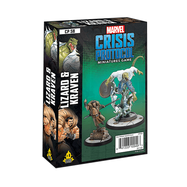 Marvel Crisis Protocol: Lizard and Kraven | Empire Gaming NC