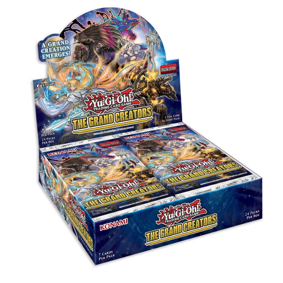 Yu-Gi-Oh: The Grand Creators Booster Box | Empire Gaming NC