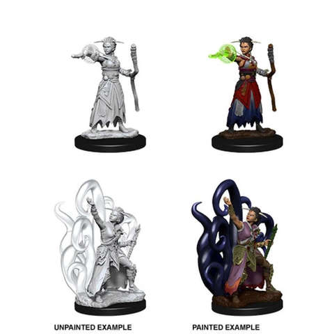 Dungeons & Dragons Nolzur’s Marvelous Miniatures: Female Human Warlock | Empire Gaming NC