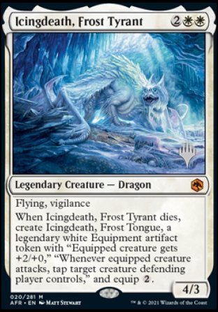 Icingdeath, Frost Tyrant (Promo Pack) [Dungeons & Dragons: Adventures in the Forgotten Realms Promos] | Empire Gaming NC