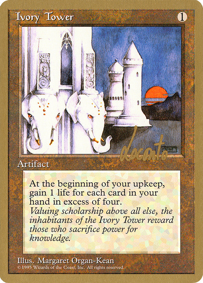 Ivory Tower (Michael Loconto) [Pro Tour Collector Set] | Empire Gaming NC