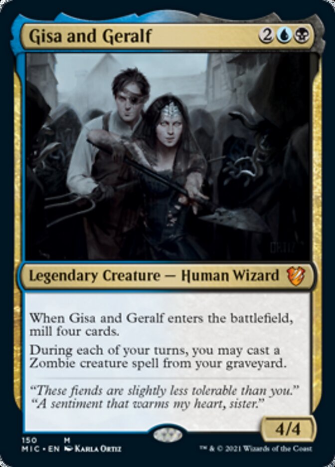 Gisa and Geralf [Innistrad: Midnight Hunt Commander] | Empire Gaming NC