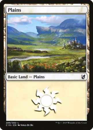 Plains (289) [Commander 2019] | Empire Gaming NC