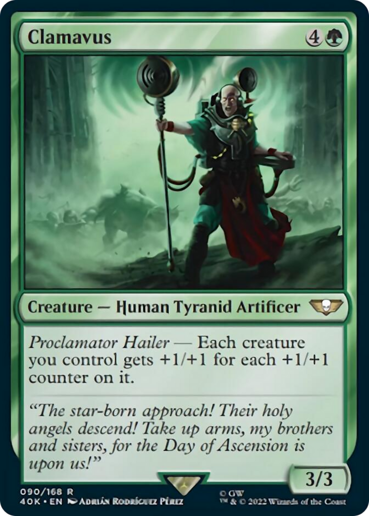 Clamavus (Surge Foil) [Universes Beyond: Warhammer 40,000] | Empire Gaming NC