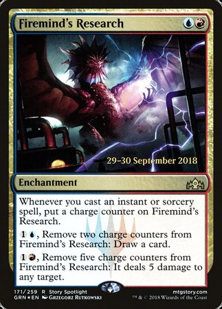 Firemind's Research [Guilds of Ravnica Promos] | Empire Gaming NC