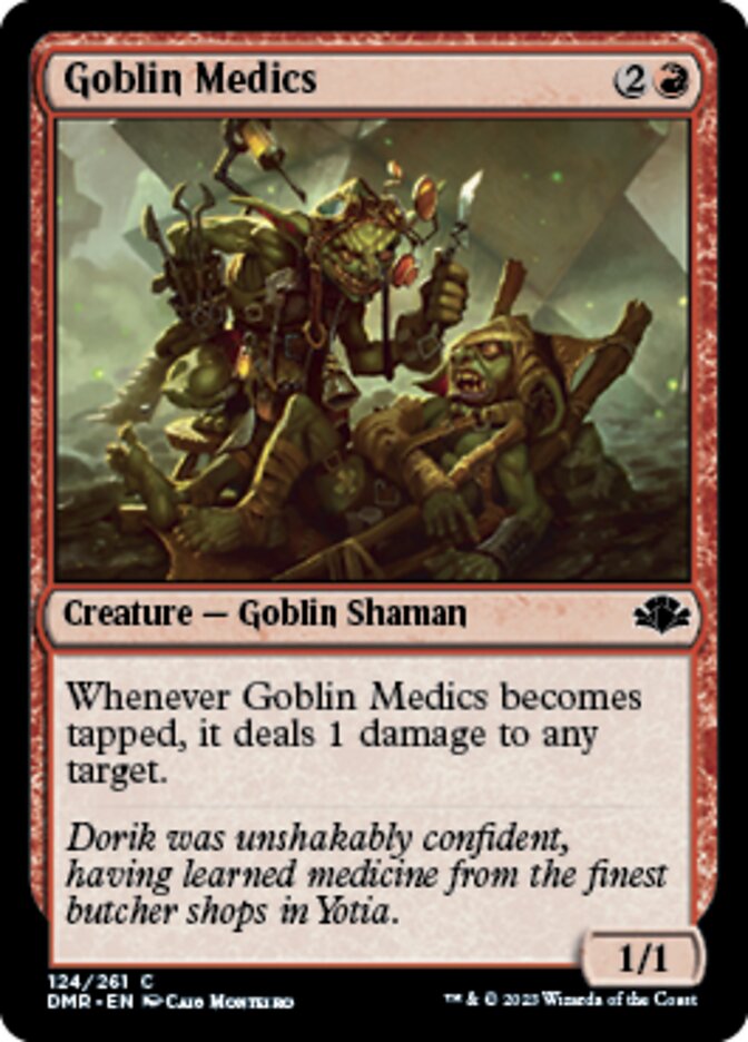 Goblin Medics [Dominaria Remastered] | Empire Gaming NC