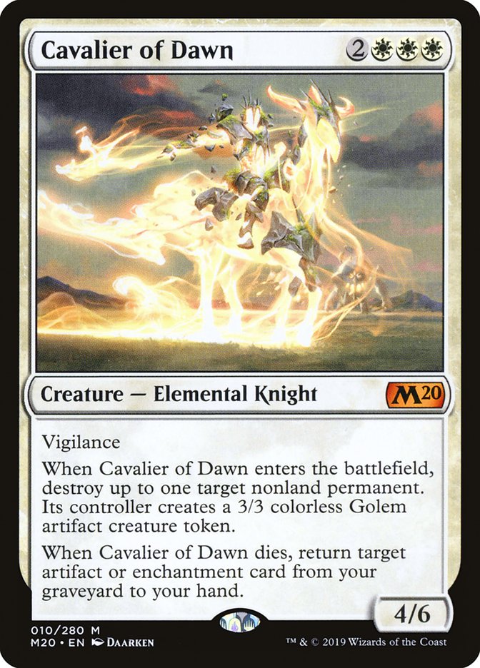 Cavalier of Dawn [Core Set 2020] | Empire Gaming NC