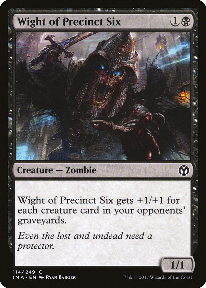 Wight of Precinct Six [Iconic Masters] | Empire Gaming NC