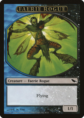 Faerie Rogue Token (Blue/Black) [Shadowmoor Tokens] | Empire Gaming NC