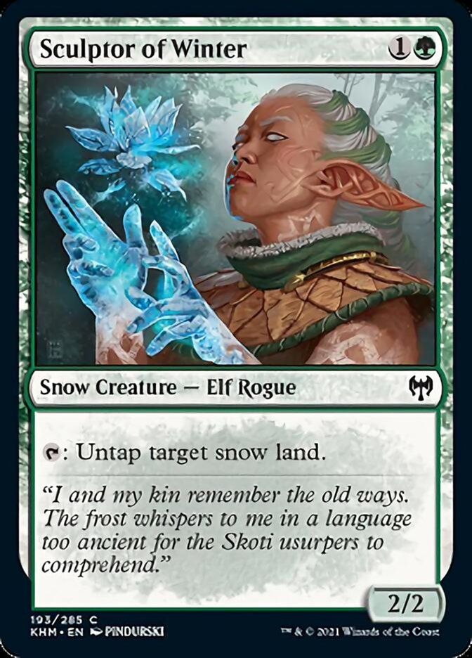 Sculptor of Winter [Kaldheim] | Empire Gaming NC