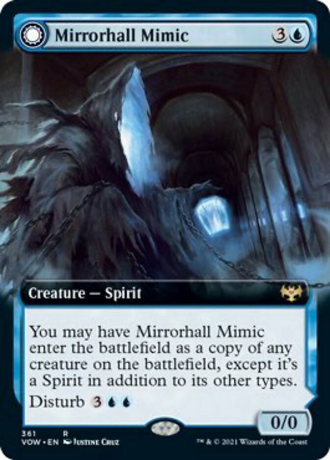 Mirrorhall Mimic // Ghastly Mimicry (Extended) [Innistrad: Crimson Vow] | Empire Gaming NC