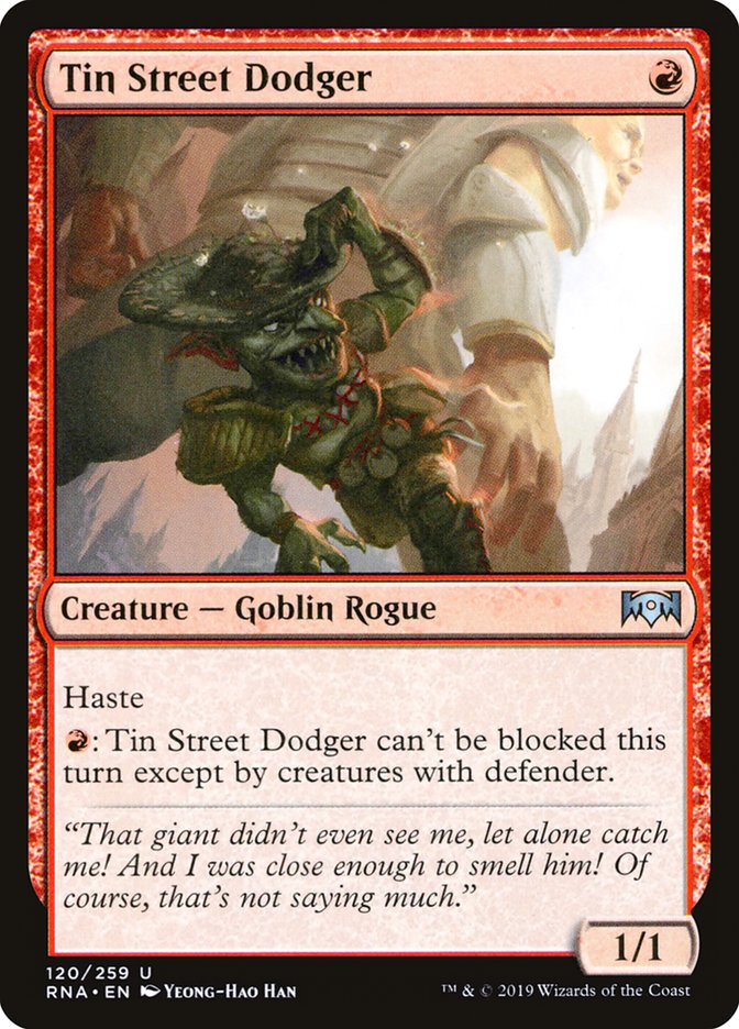 Tin Street Dodger [Ravnica Allegiance] | Empire Gaming NC