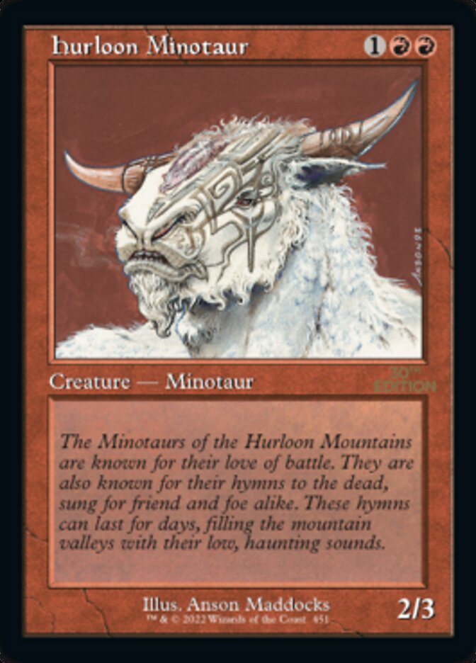 Hurloon Minotaur (Retro) [30th Anniversary Edition] | Empire Gaming NC